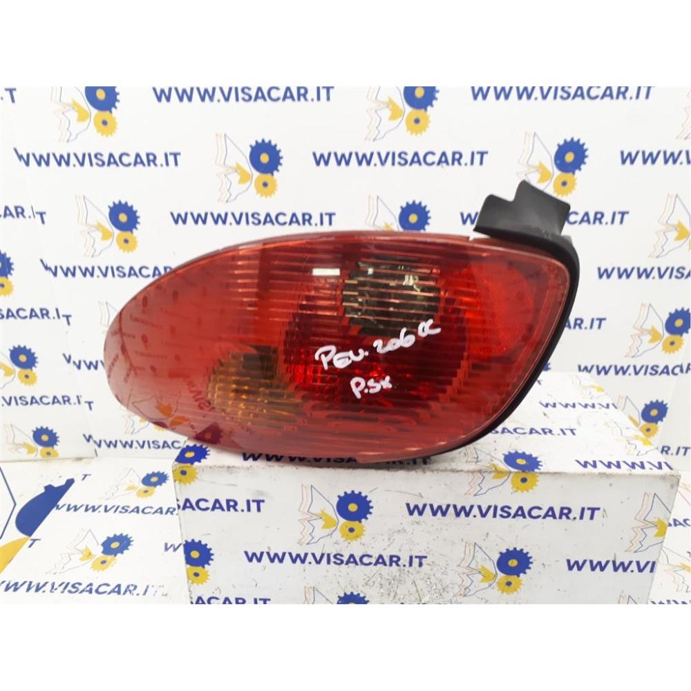 Fanale Posteriore Destro Usato Dal 1998 Al 2009 Peugeot 206 Cc (1999)