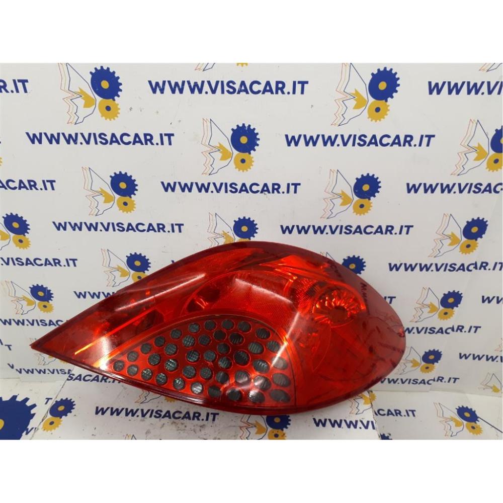 Fanale Posteriore Destro Usato Dal 2006 Al 2009 Peugeot 207 (2006)