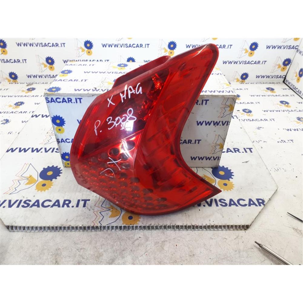 Fanale Posteriore Destro Usato Dal 2009 Al 2013 Peugeot 3008 «I» (2009)