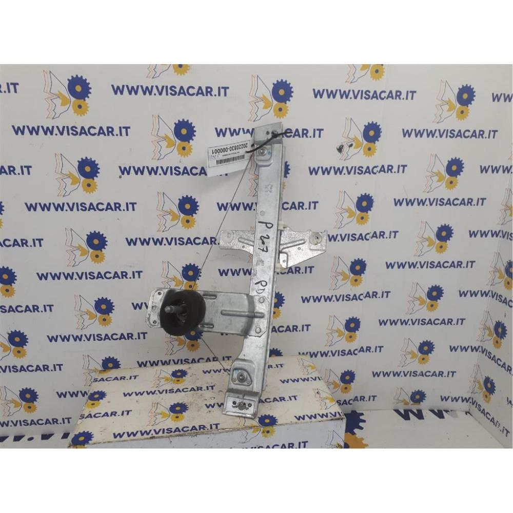 Alzacristallo Porta Anteriore Destro Usato Dal 2006 Al 2009 Peugeot 207 (2006)