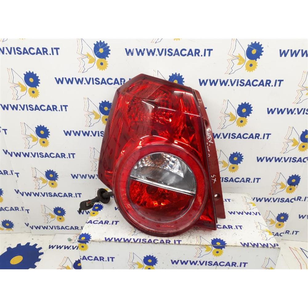 Fanale Posteriore Sinistro Usato Dal 2008 Al 2012 Chevrolet Aveo «Ii» (2007)