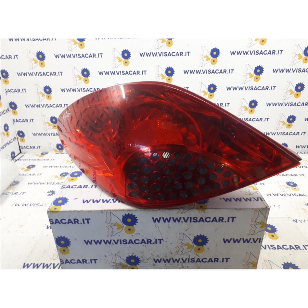 Fanale Posteriore Sinistro Usato Dal 2006 Al 2009 Peugeot 207 (2006)