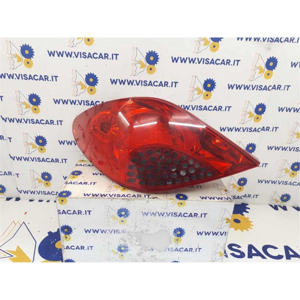 Fanale Posteriore Sinistro Usato Dal 2006 Al 2009 Peugeot 207 (2006)