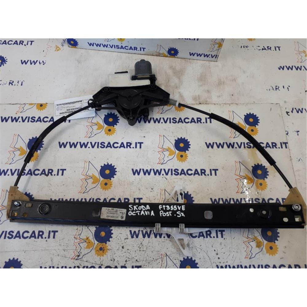 Alzacristallo Porta Anteriore Destro Usato Dal 2016 Skoda Octavia «5E5» Sw (2017)