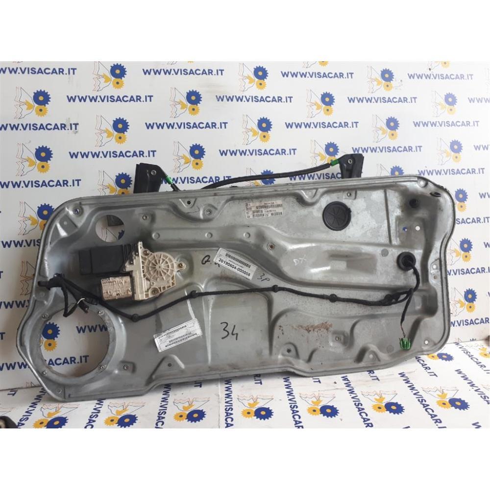 Alzacristallo Porta Anteriore Destro Usato Dal 1997 Al 2006 Volkswagen Golf «Iv» (1998)