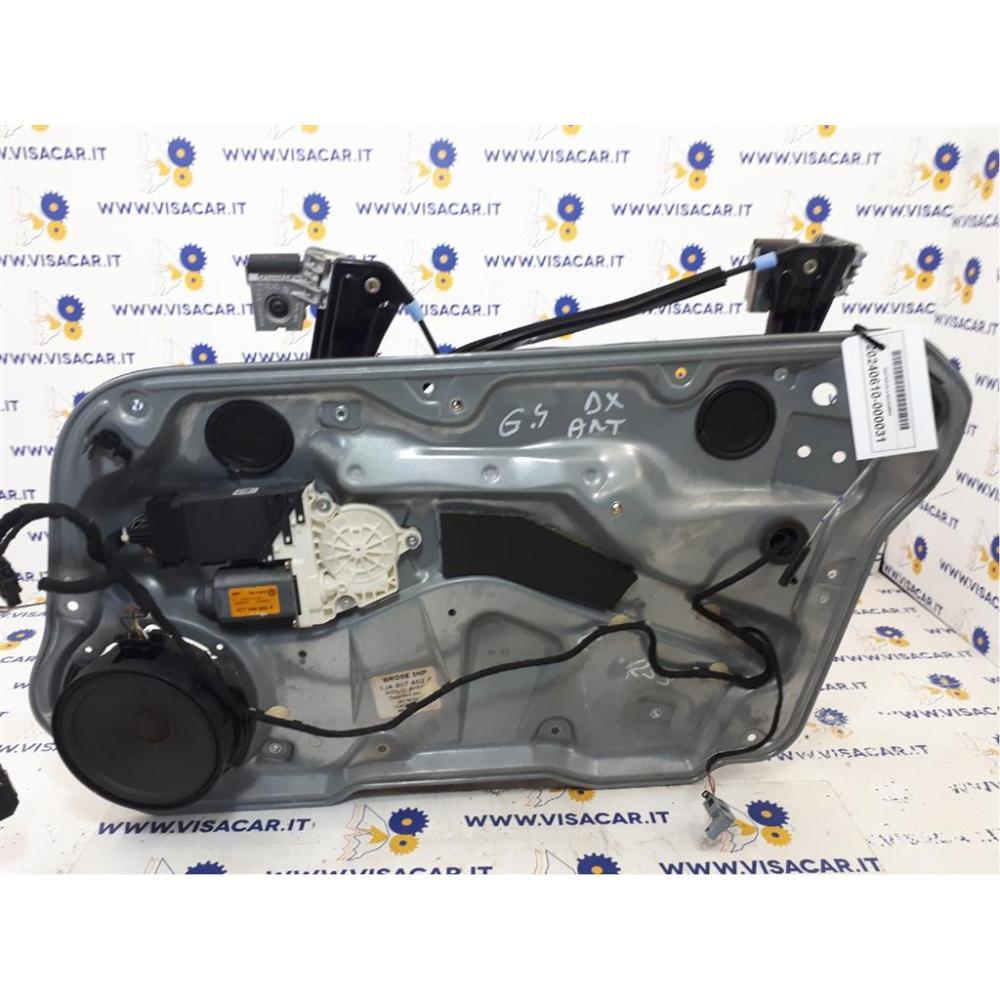 Alzacristallo Porta Anteriore Destro Usato Dal 1997 Al 2006 Volkswagen Golf «Iv» (1998)