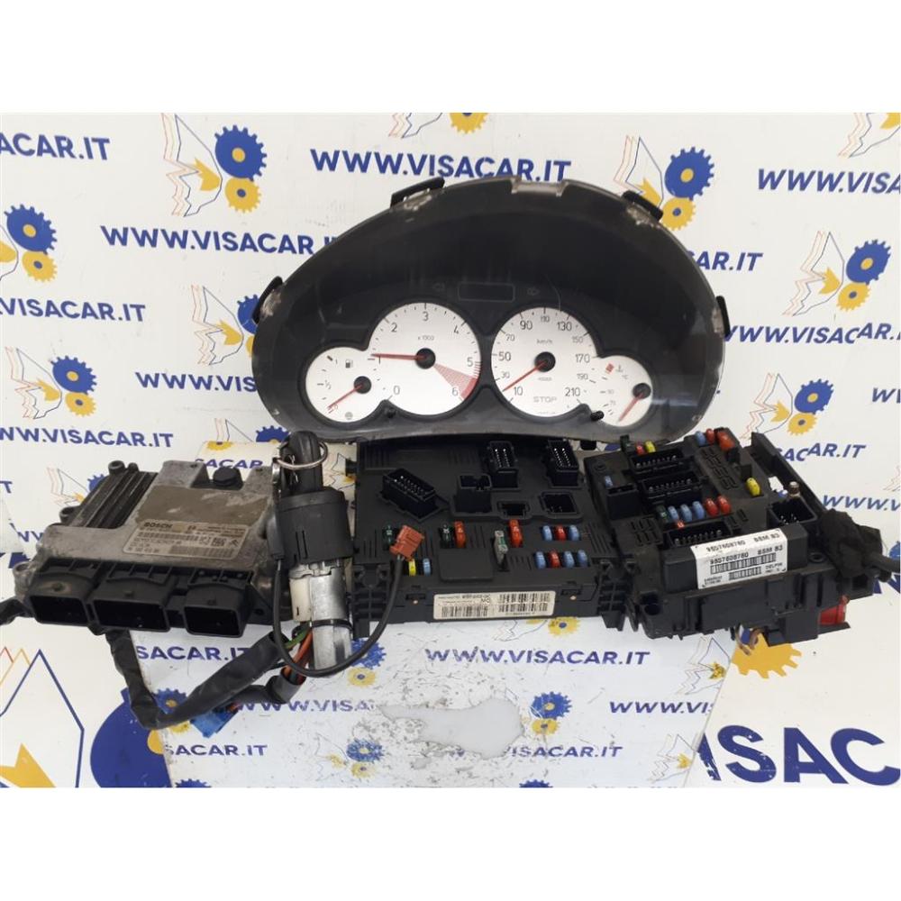 Kit Accensione (Bobina+Cavi) Usato Dal 1998 Al 2009 Peugeot 206 (1999)