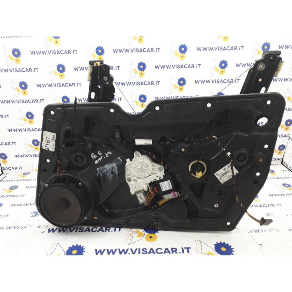 Alzacristallo Porta Anteriore Destro Usato Dal 2008 Volkswagen Golf «Vi» (2009)