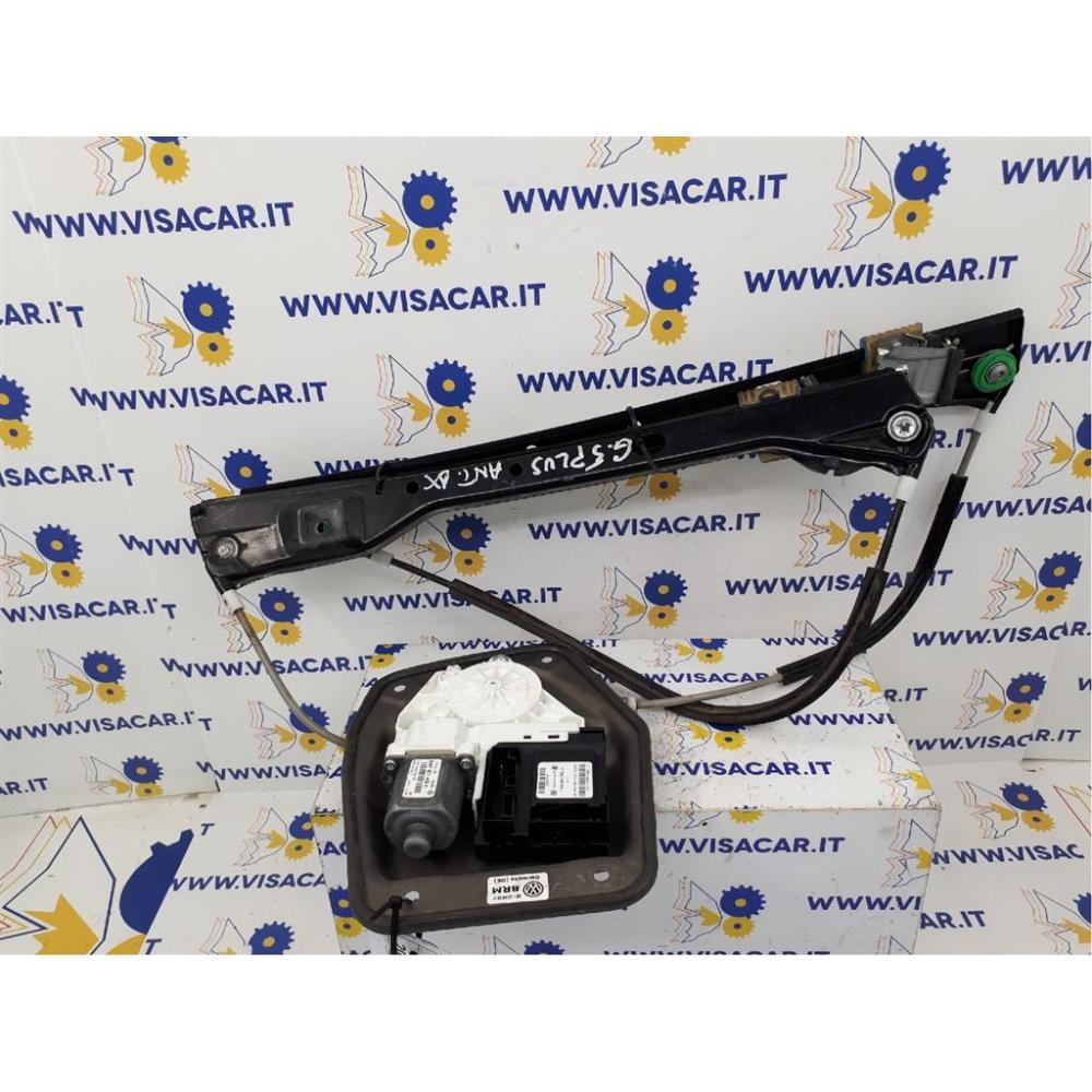 Alzacristallo Porta Anteriore Destro Usato Dal 2005 Al 2009 Volkswagen Golf Plus «I» (2004)