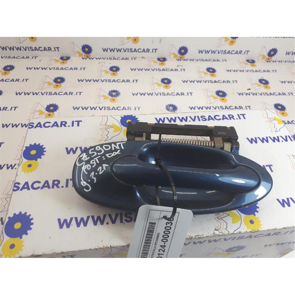 Maniglia Porta Est. Posteriore Destro Usato Dal 2002 Saab 9-3 Sw (2004)