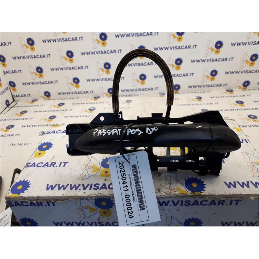 Maniglia Porta Est. Posteriore Destro Usato Dal 2010 Al 2014 Volkswagen Passat «Vi» Variant (2011)