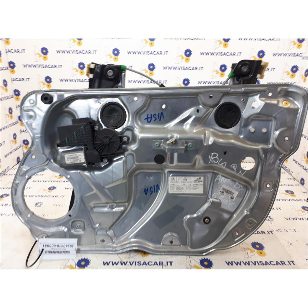 Alzacristallo Porta Anteriore Destro Usato Dal 2005 Volkswagen Polo «V» (2006)