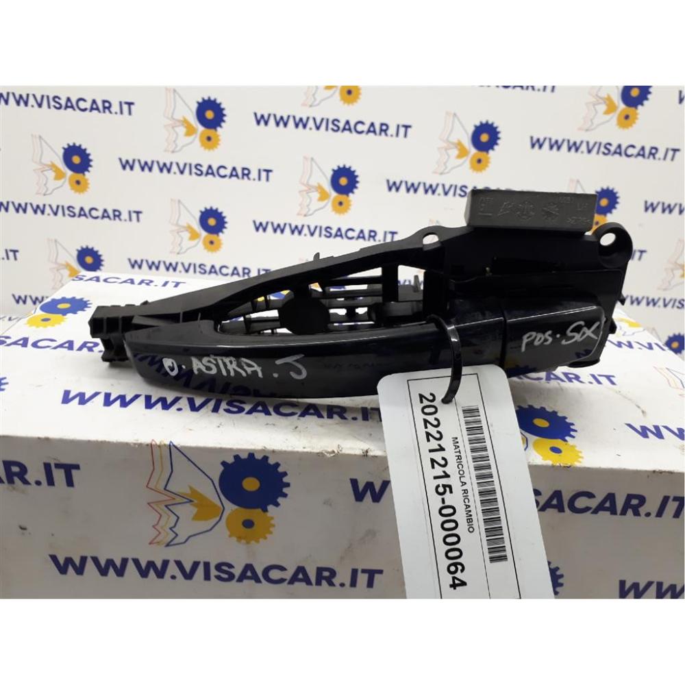 Maniglia Porta Est. Posteriore Sinistro Usato Dal 2009 Al 2018 Opel Astra «J» (2010)