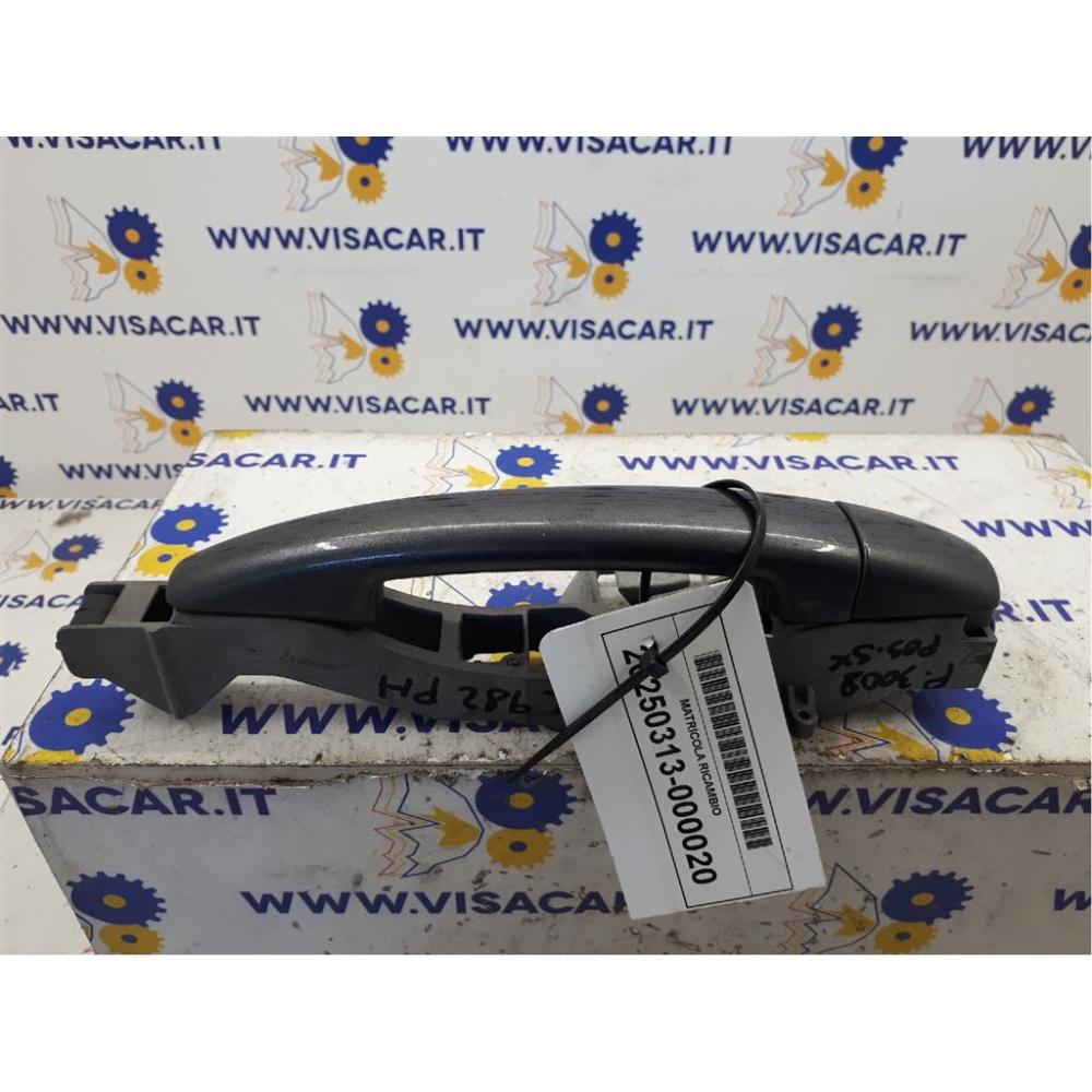 Maniglia Porta Est. Posteriore Sinistro Usato Dal 2009 Al 2013 Peugeot 3008 «I» (2009)