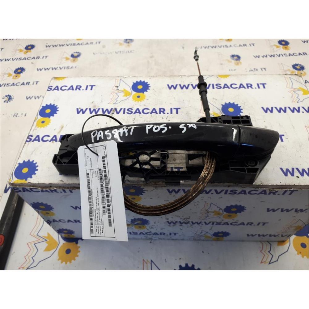 Maniglia Porta Est. Posteriore Sinistro Usato Dal 2010 Al 2014 Volkswagen Passat «Vi» Variant (2011)