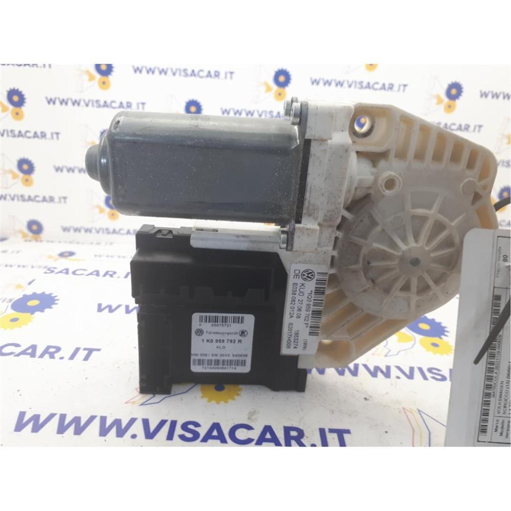 Alzacristallo Porta Anteriore Destro Usato Dal 2008 Volkswagen Scirocco «Iii» (2009)