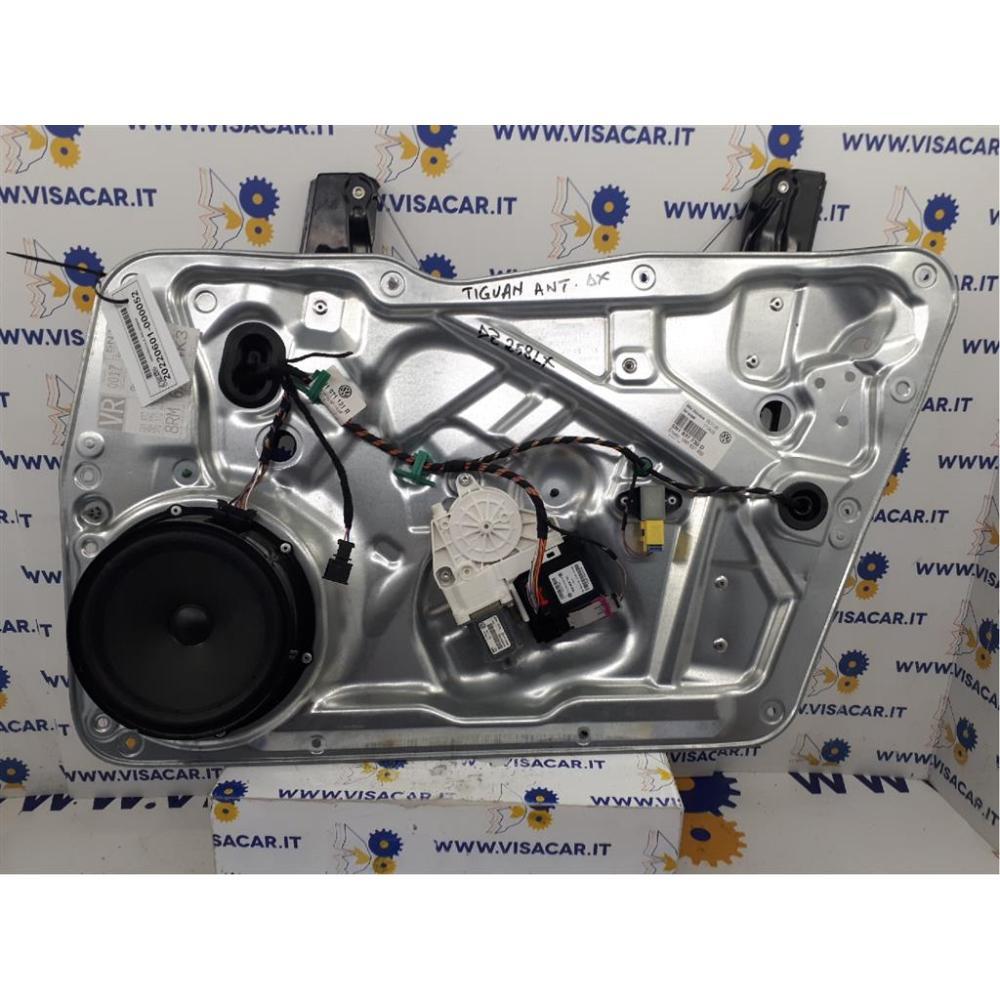 Alzacristallo Porta Anteriore Destro Usato Dal 2007 Volkswagen Sharan «Iv» (2010)