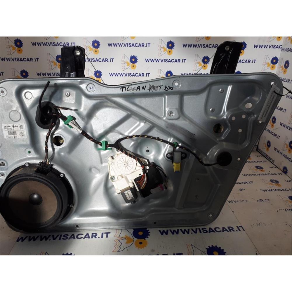Alzacristallo Porta Anteriore Destro Usato Dal 2011 Al 2016 Volkswagen Tiguan «I» (2011)