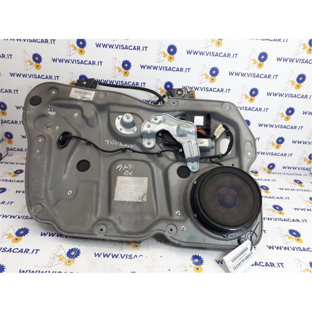 Alzacristallo Porta Anteriore Destro Usato Dal 2003 Al 2010 Volkswagen Touran «I» (2003)