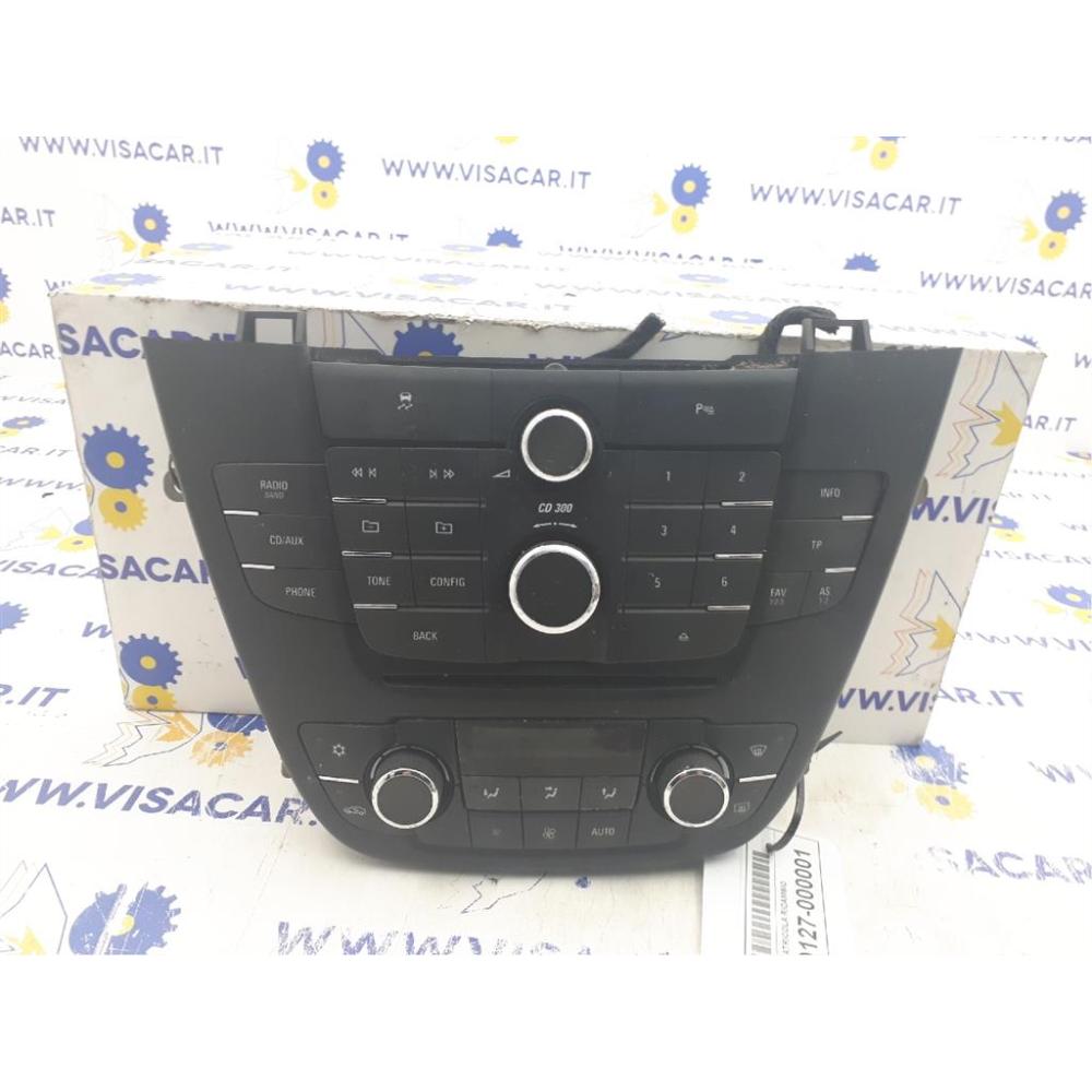 Modulo Comando Riscaldamento / Clima Usato Dal 2008 Al 2013 Opel Insignia «A» Sw (2009)