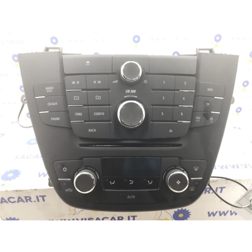 Modulo Comando Riscaldamento / Clima Usato Dal 2008 Al 2013 Opel Insignia «A» Sw (2009)