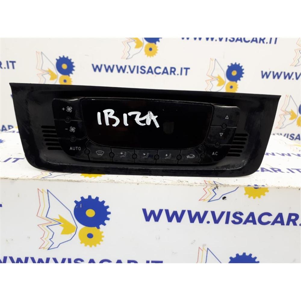 Modulo Comando Riscaldamento / Clima Usato Dal 2008 Al 2013 Seat Ibiza V «6J5» (2008)