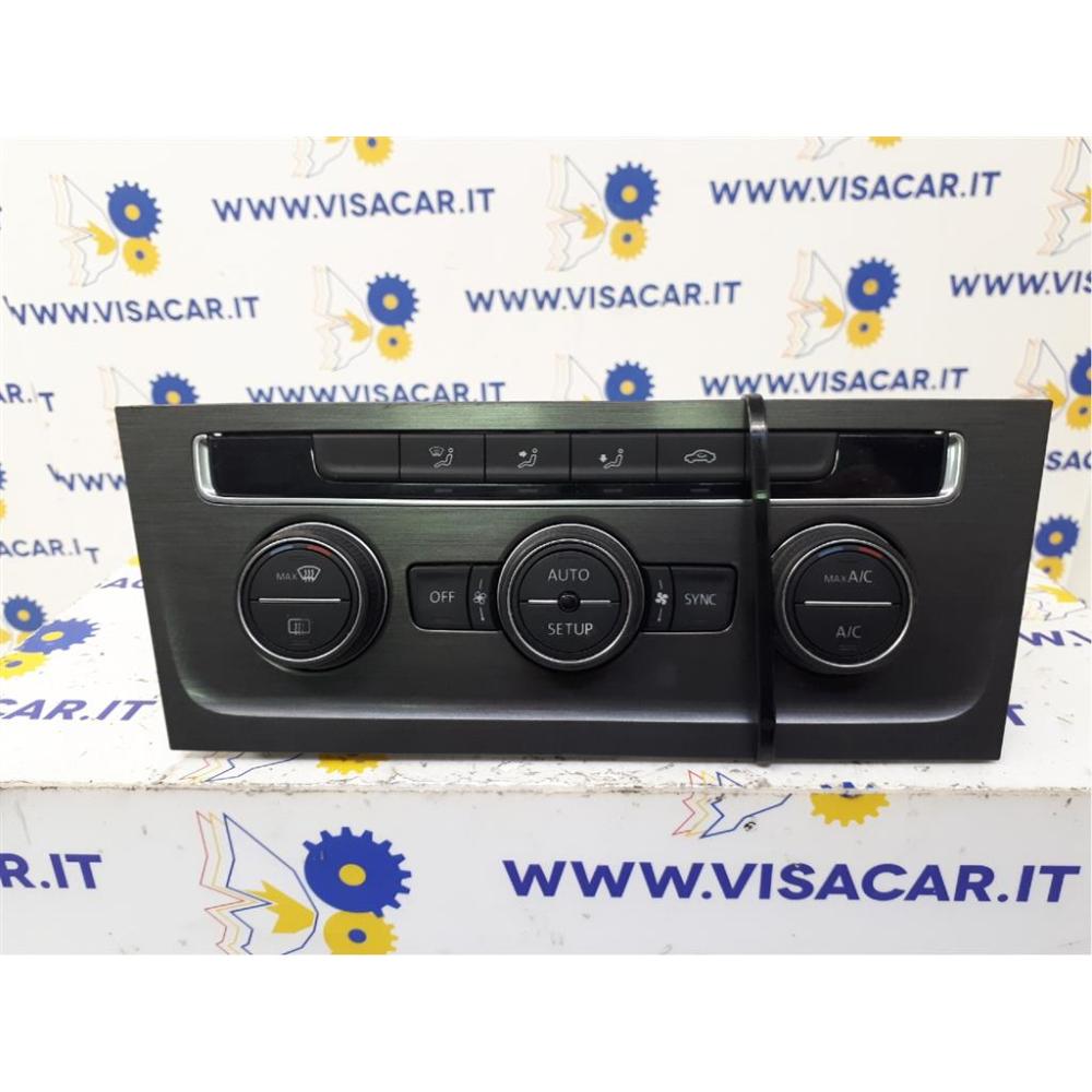 Modulo Comando Riscaldamento / Clima Usato Dal 2012 Volkswagen Golf «Vii» (2013)
