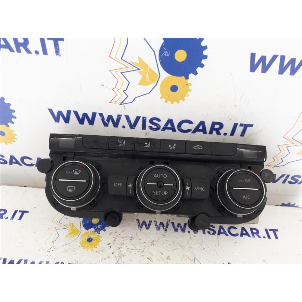 Modulo Comando Riscaldamento / Clima Usato Dal 2012 Volkswagen Golf «Vii» (2013)