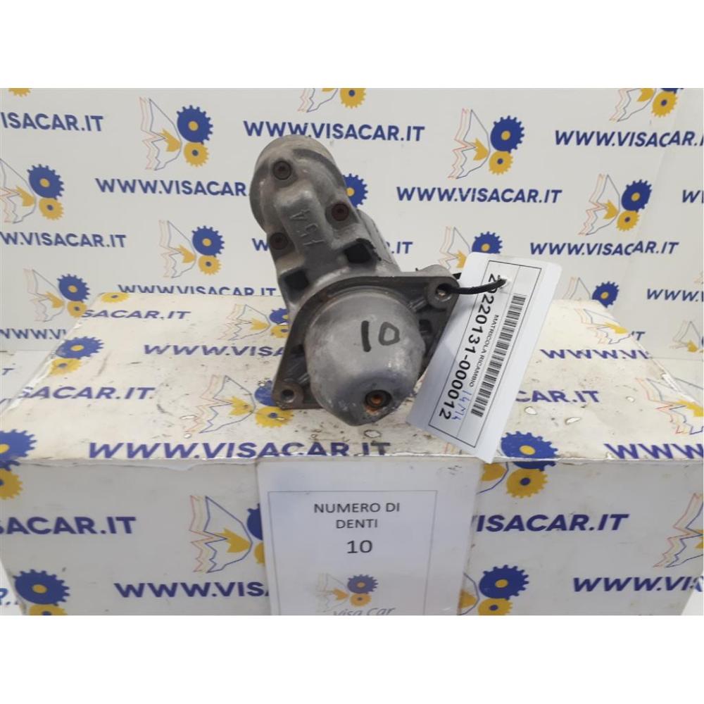 Motorino Avviamento Usato Dal 2007 Citroen Nemo (2008)
