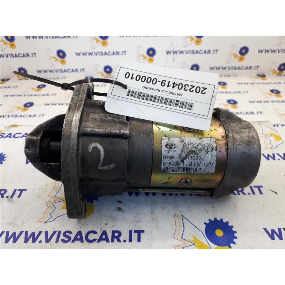Motorino Avviamento Usato Dal 2003 Al 2005 Fiat Doblò «Ii» (2005)