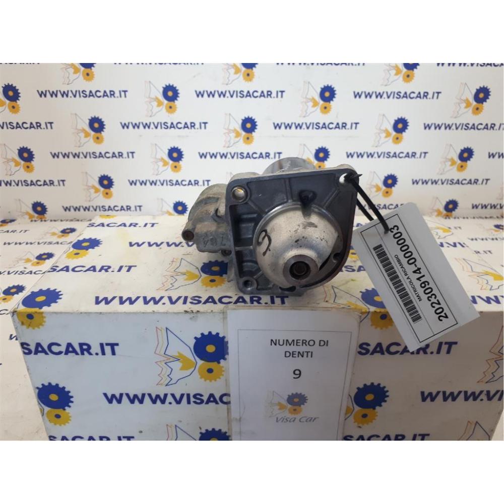 Motorino Avviamento Usato Dal 2009 Al 2013 Fiat Punto Evo (2010)