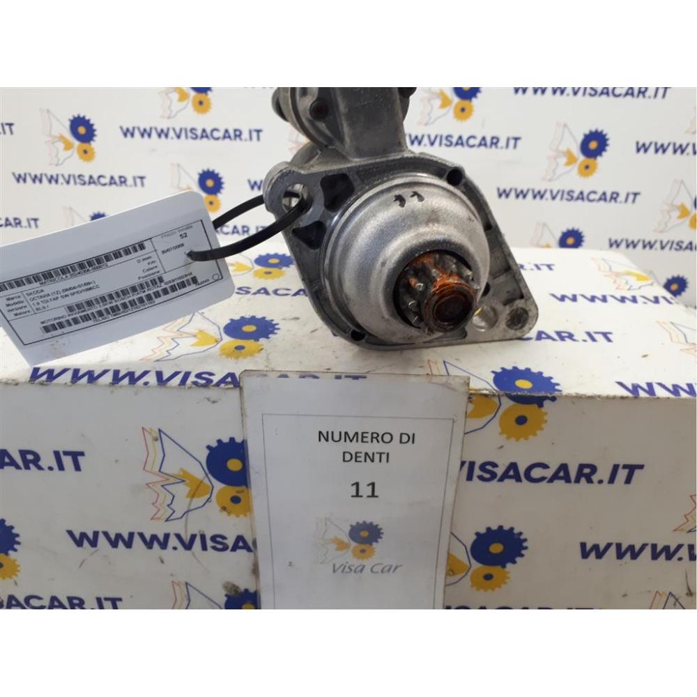Motorino Avviamento Usato Dal 2004 Al 2009 Skoda Octavia «1Z5» Sw (2004)