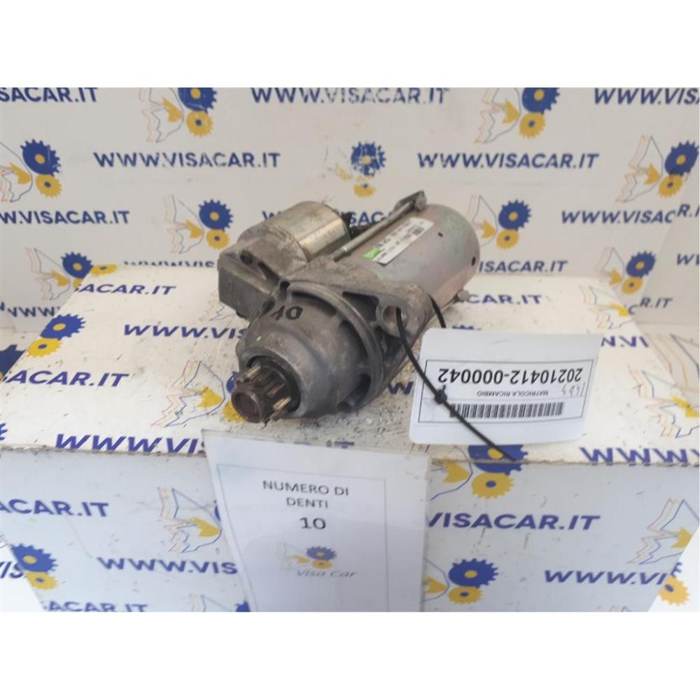 Motorino Avviamento Usato Dal 2008 Volkswagen Golf «Vi» (2009)