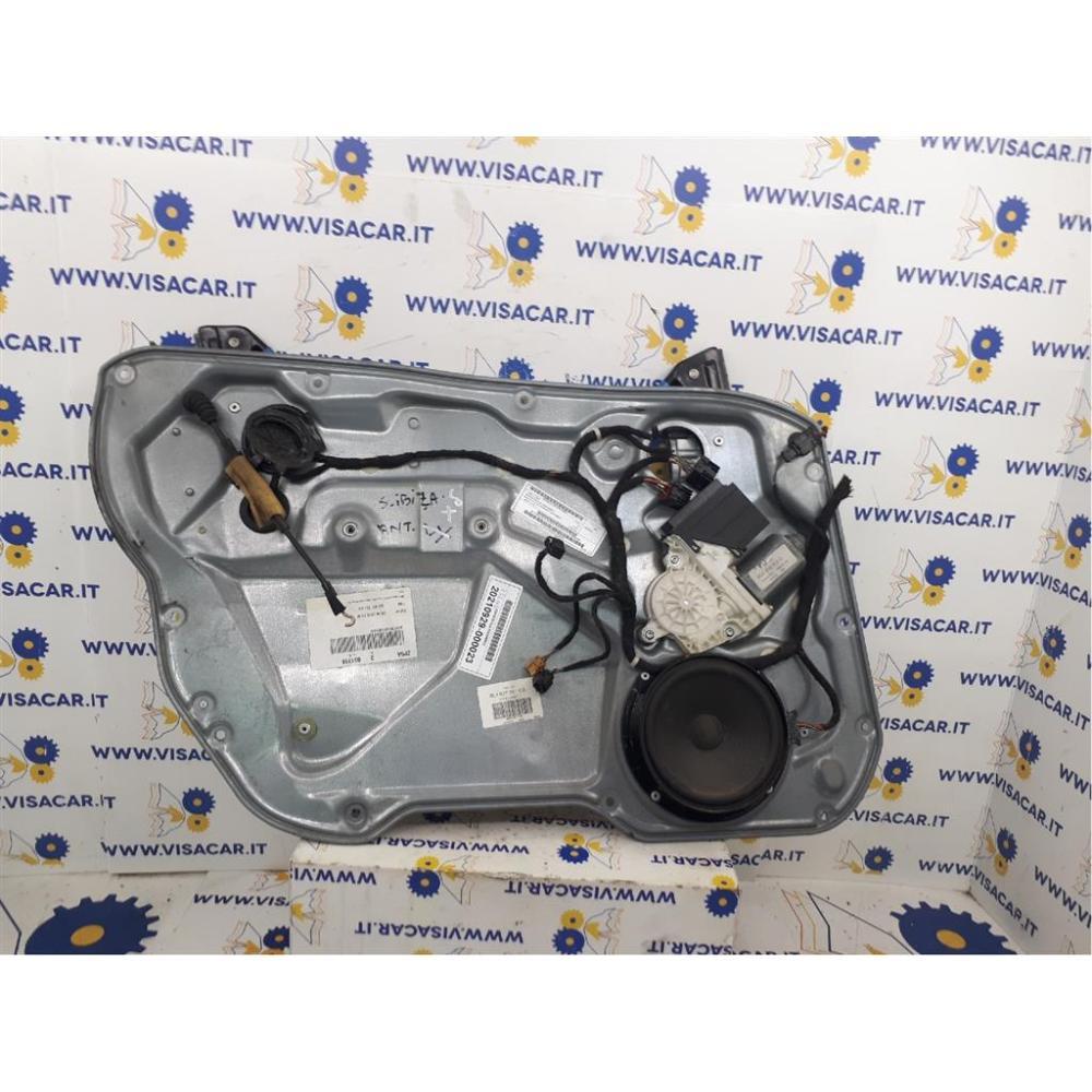 Alzacristallo Porta Anteriore Sinistro Usato Dal 2001 Al 2009 Seat Ibiza Iv «6L1» (2002)