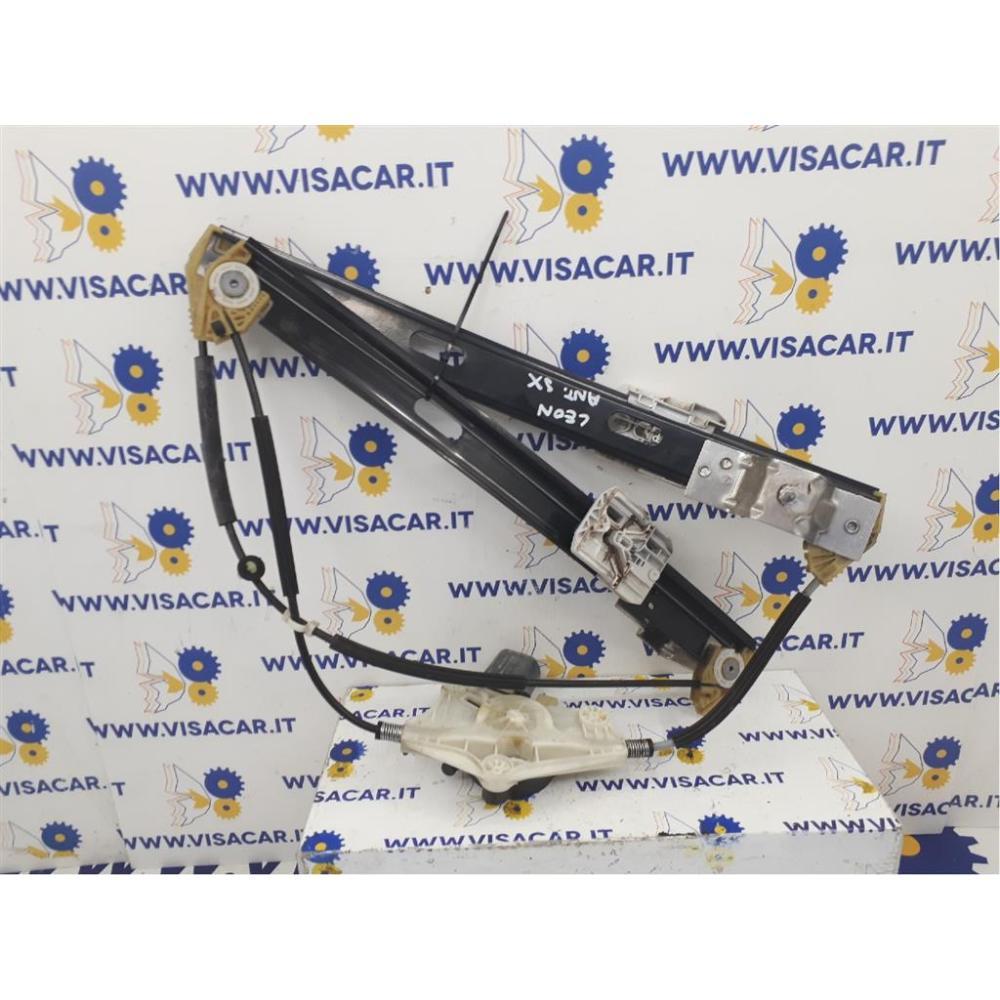 Alzacristallo Porta Anteriore Sinistro Usato Dal 2012 Al 2017 Seat Leon «5F1» (2013)