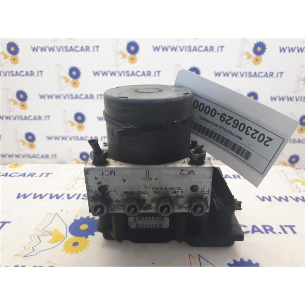 Pompa Abs Anteriore Usato Nissan Qashqai «I» (2007)
