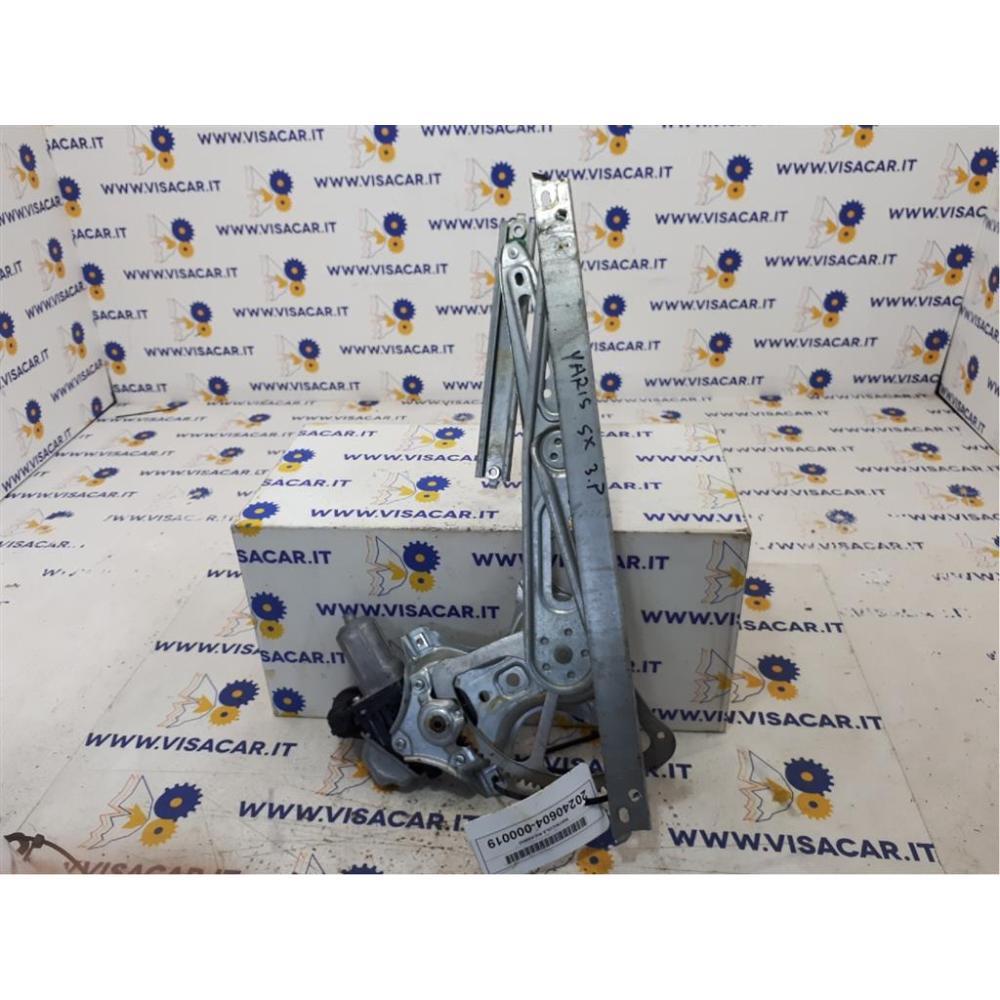 Alzacristallo Porta Anteriore Sinistro Usato Dal 2011 Al 2015 Toyota Yaris «Iv» (2012)