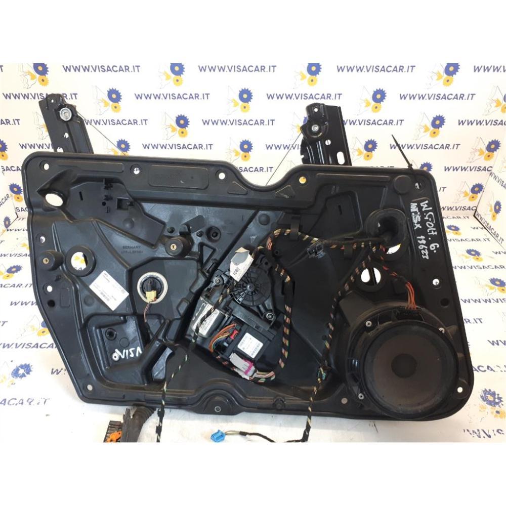 Alzacristallo Porta Anteriore Sinistro Usato Dal 2008 Volkswagen Golf «Vi» (2009)