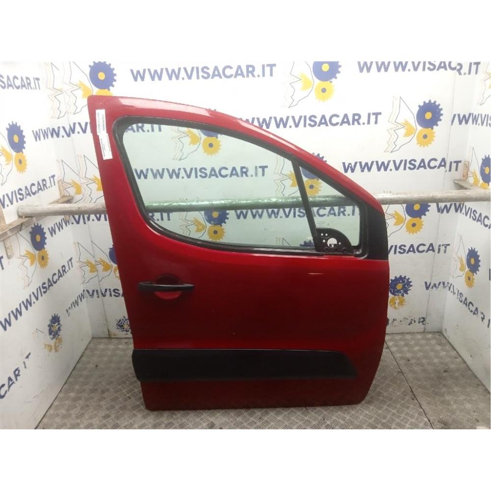 Porta Anteriore Destro Usato Dal 2008 Al 2013 Citroen Berlingo «Iii» (2008)