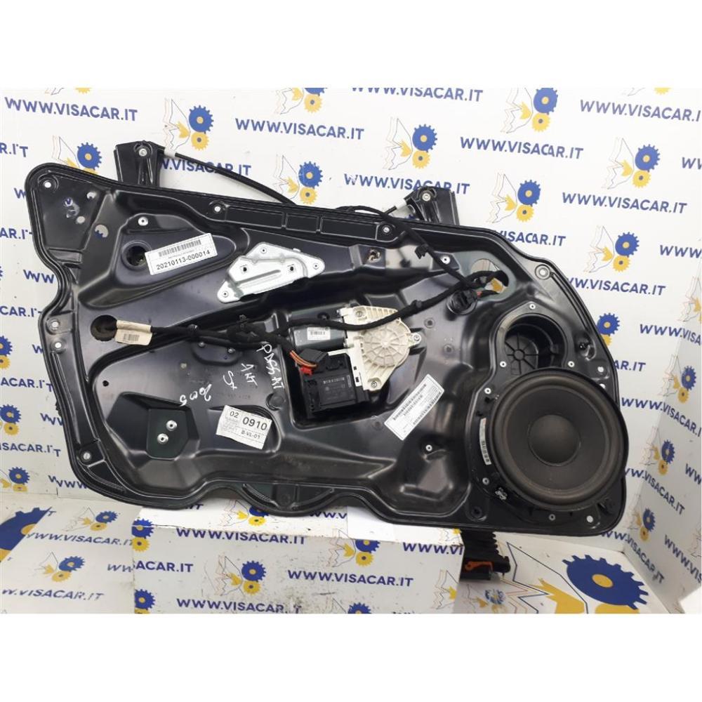 Alzacristallo Porta Anteriore Sinistro Usato Dal 2005 Al 2010 Volkswagen Passat «V» Variant (2005)
