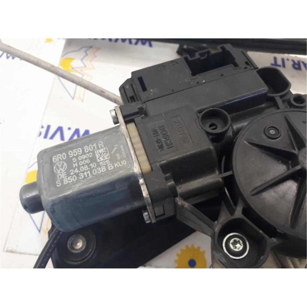 Alzacristallo Porta Anteriore Sinistro Usato Dal 2009 Al 2014 Volkswagen Polo «Vi» (2009)