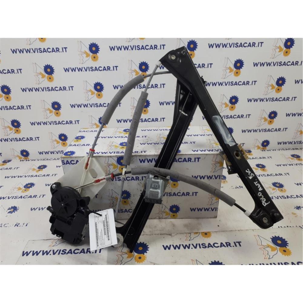Alzacristallo Porta Anteriore Sinistro Usato Dal 2014 Al 2018 Volkswagen Polo «Vi» (2014)