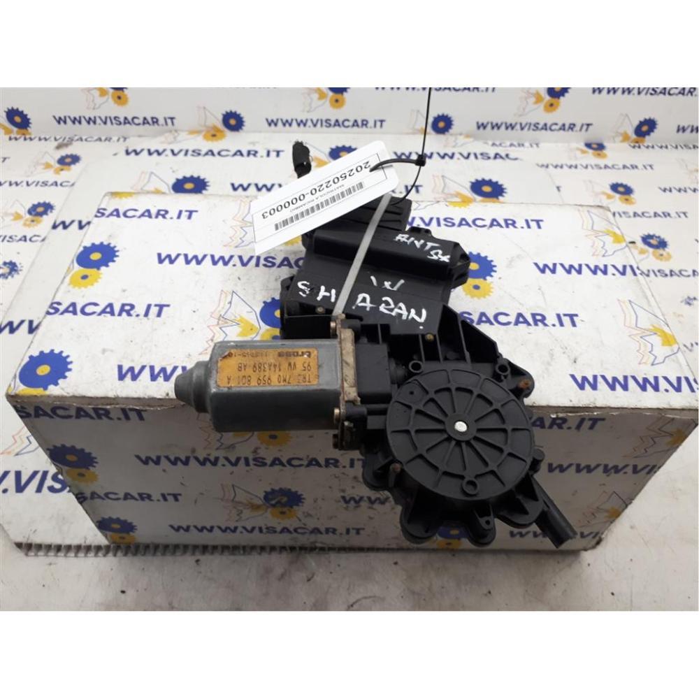 Alzacristallo Porta Anteriore Sinistro Usato Dal 2000 Volkswagen Sharan «Ii» (2000)