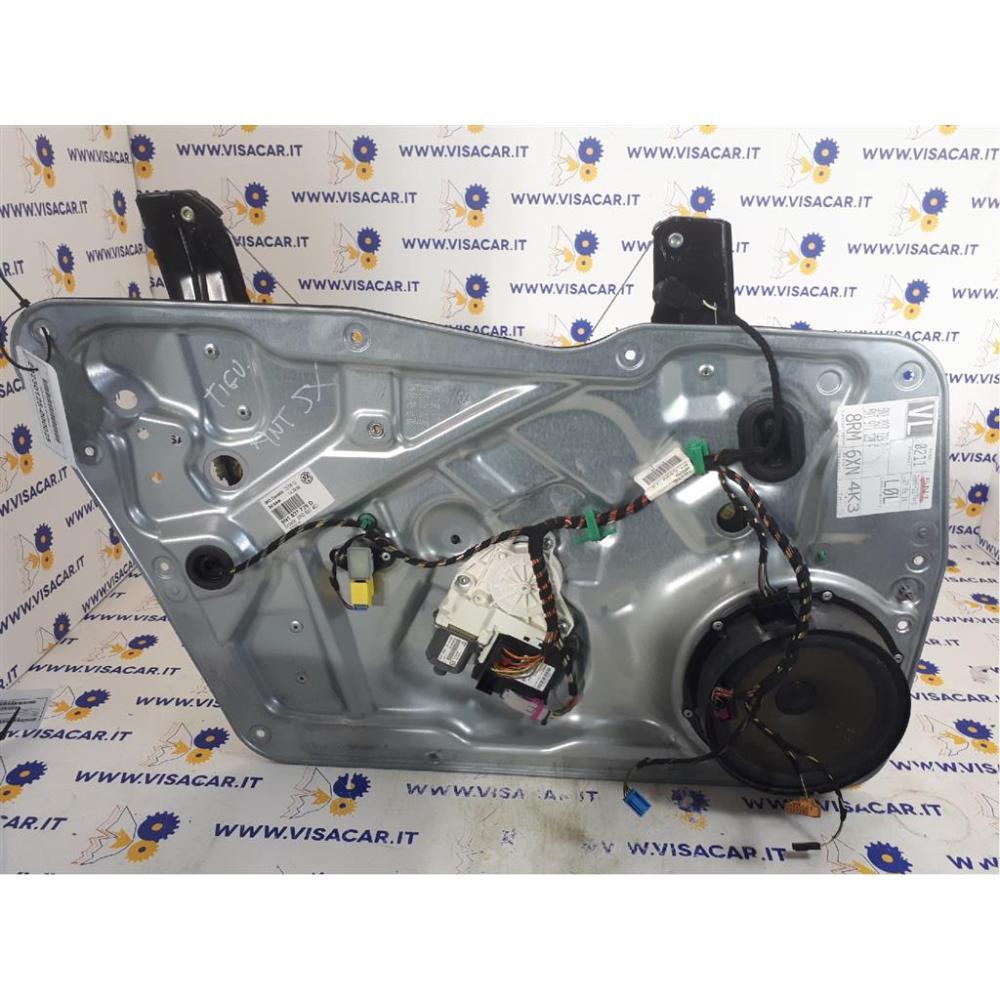 Alzacristallo Porta Anteriore Sinistro Usato Dal 2007 Volkswagen Tiguan «I» (2011)