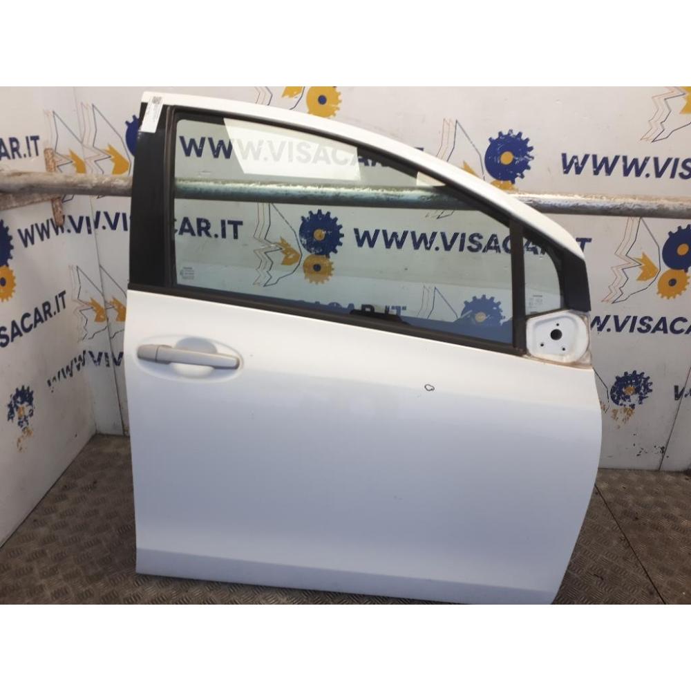 Porta Anteriore Destro Usato Dal 2009 Al 2011 Toyota Yaris (France ) «Iii» (2009)
