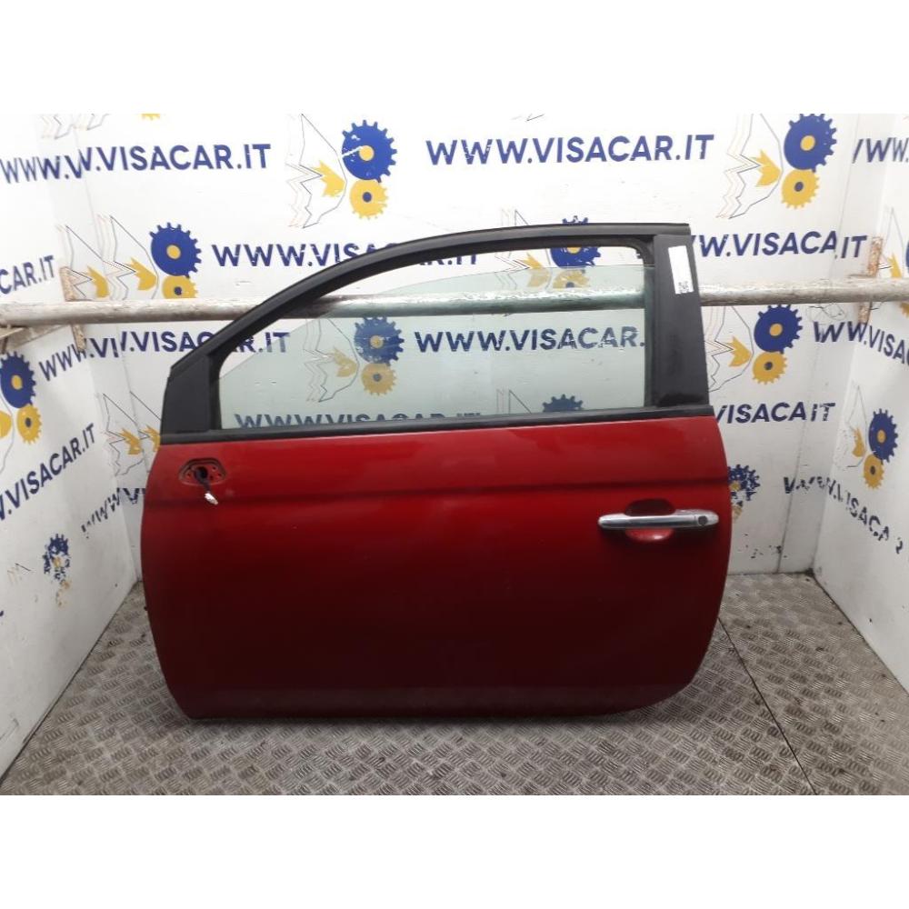 Porta Anteriore Sinistro Usato Dal 2012 Al 2015 Fiat 500 «Ii» (2008)