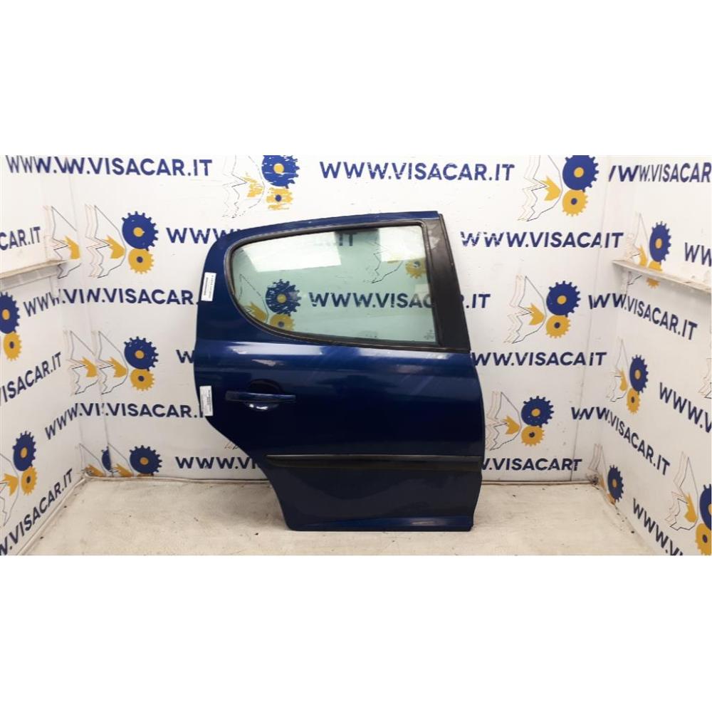 Porta Posteriore Destro Usato Dal 2006 Al 2009 Peugeot 207 (2006)