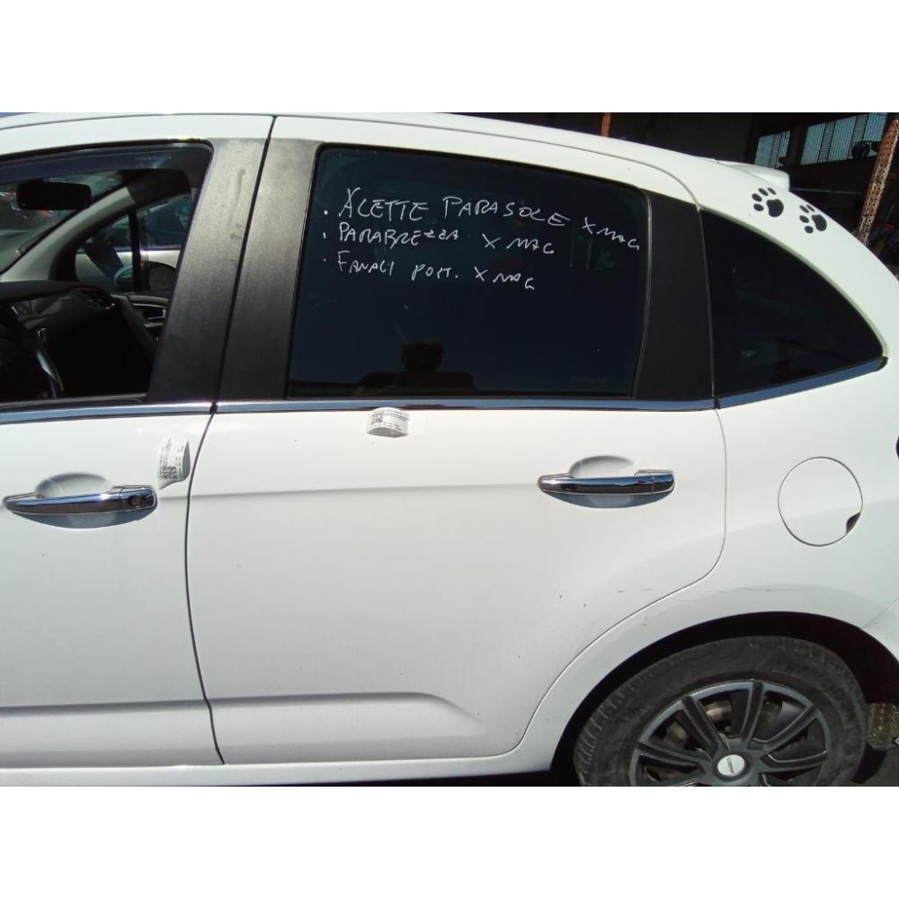 Porta Posteriore Sinistro Usato Dal 2010 Al 2013 Citroen C3 «Ii» (2010)