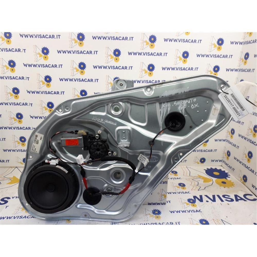 Alzacristallo Porta Posteriore Destro Usato Dal 2009 Kia Sorento «Iii» (2010)