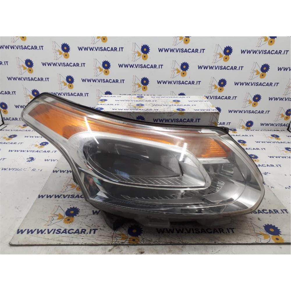 Portalampada Fanale Anteriore Destro Usato Dal 2009 Al 2018 Citroen C3 Picasso (2009)